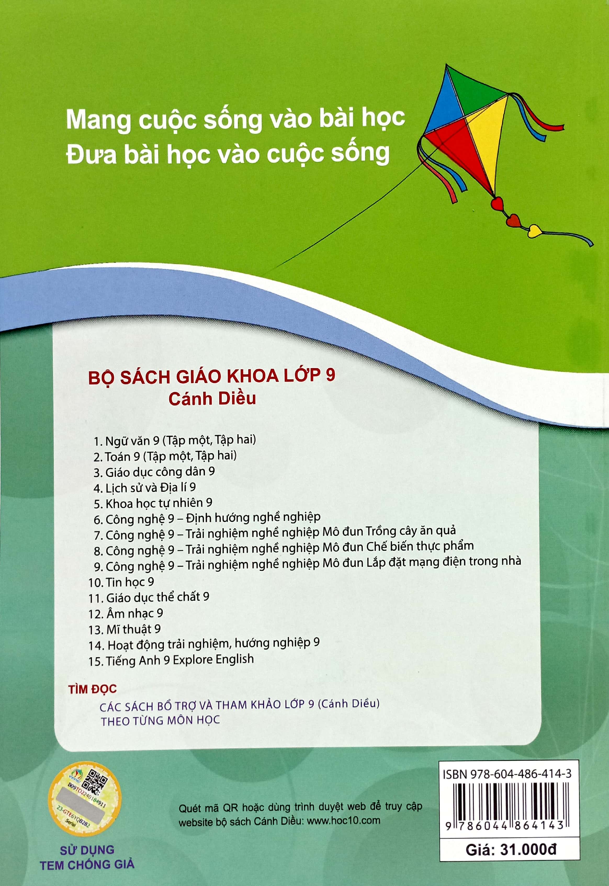 Bo
						
										
										Bai Tap Toan 9 - Tap 2 (Canh Dieu) (Chuan) - Ảnh 7