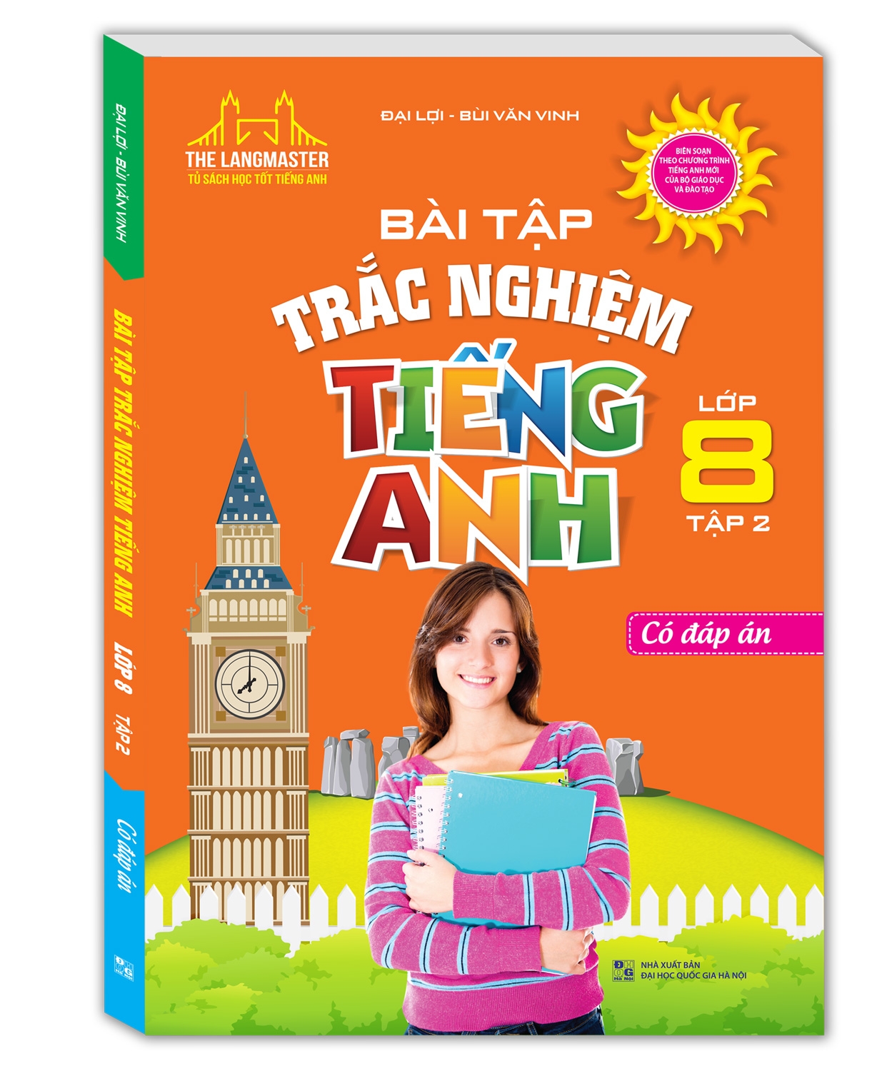 bộ bài tập trắc nghiệm tiếng anh lớp 8 - tập 2 (có đáp án)