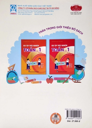 bộ bài tập trắc nghiệm toán lớp 1 - tập 2 (theo chương trình giáo dục phổ thông 2018) - Ảnh 6