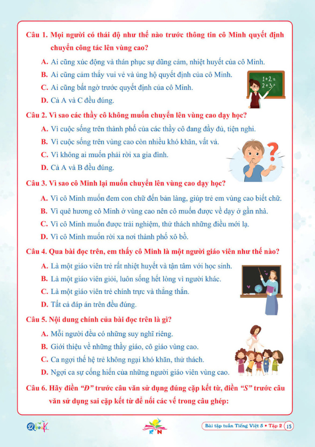 Bộ Bài Tập Tuần Tiếng Việt 5 - Tập 2 (Kết Nối) - Ảnh 4