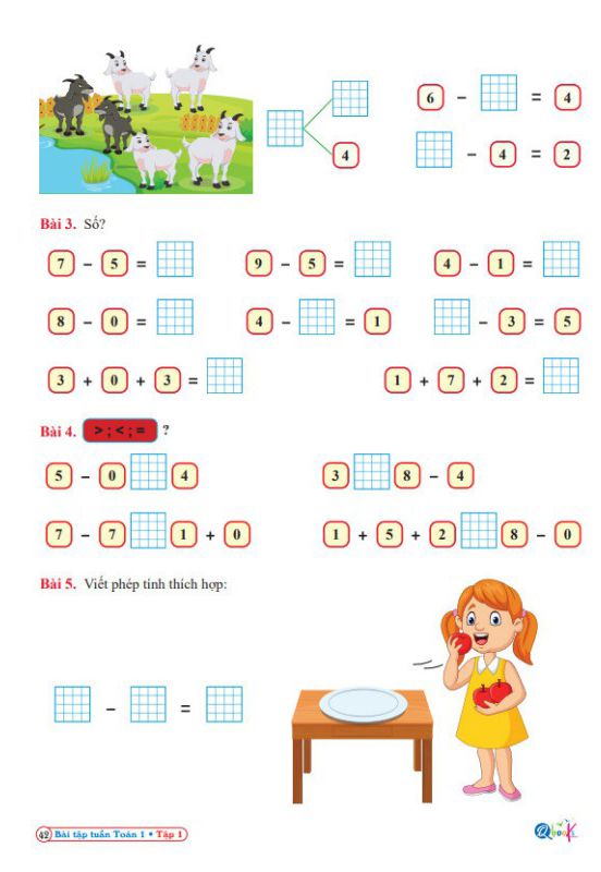Bộ Bài Tập Tuần Toán 1 Tập 1 (Kết Nối Tri Thức Với Cuộc Sống) - Ảnh 8