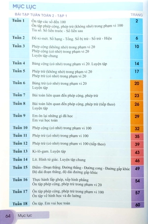 bộ bài tập tuần toán 2 - tập 1 (bộ sách cánh diều) - Ảnh 3