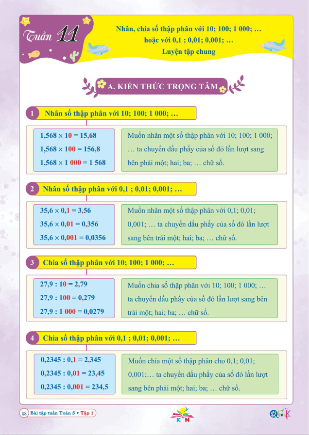 Bộ Bài Tập Tuần Toán 5 - Tập 1 (Kết Nối) - Ảnh 4