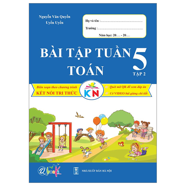 Bộ Bài Tập Tuần Toán 5 - Tập 2 (Kết Nối)