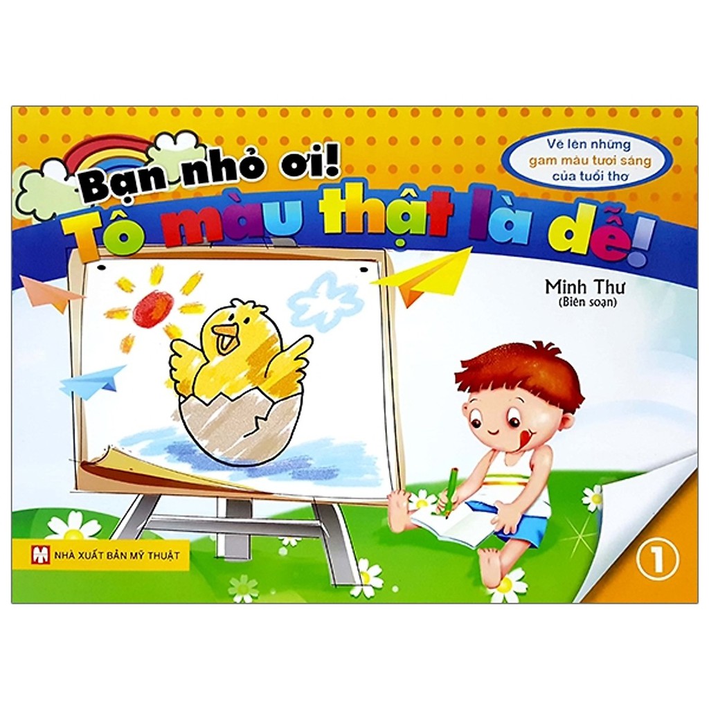 bộ bạn nhỏ ơi, tô màu thật là dễ - tập 1 - Ảnh 2