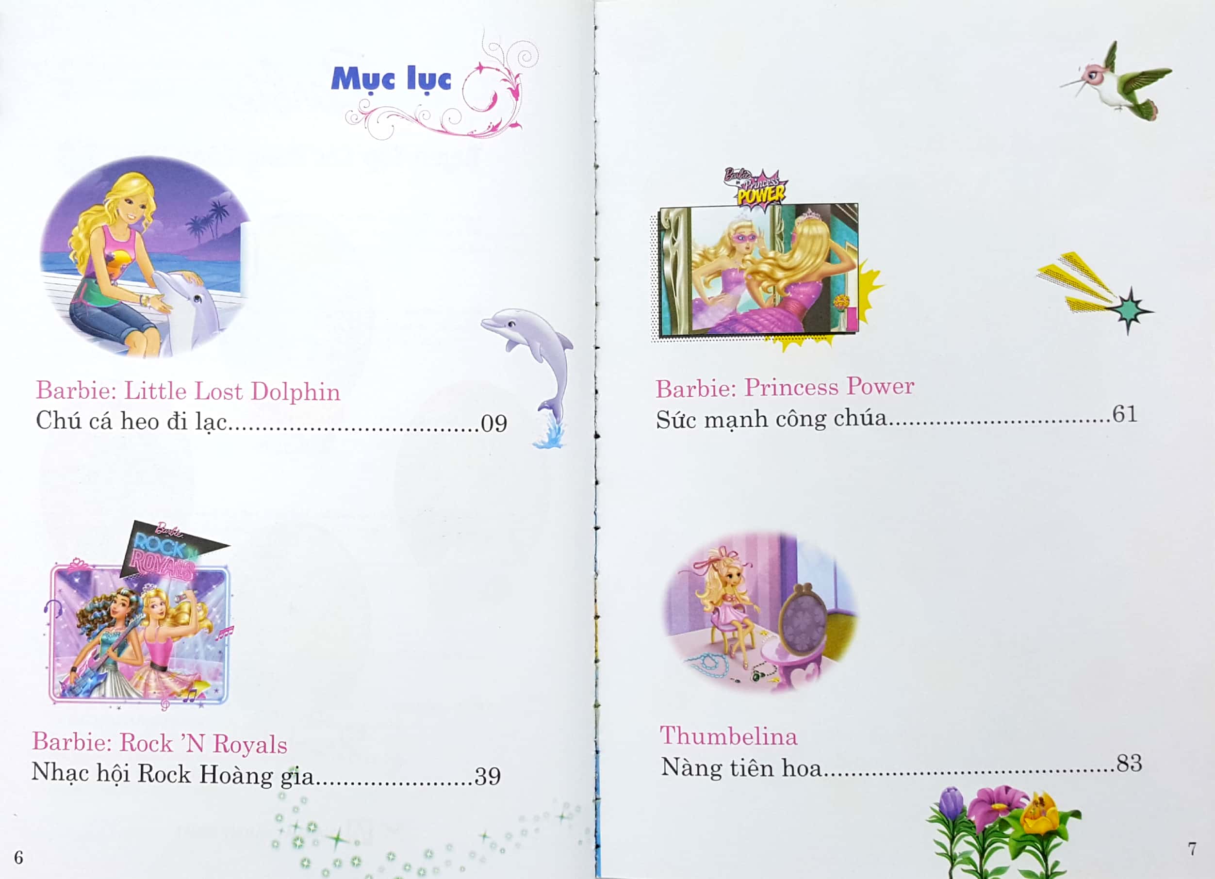 bộ barbie - tuyển tập các nàng công chúa (tập 4) - Ảnh 2