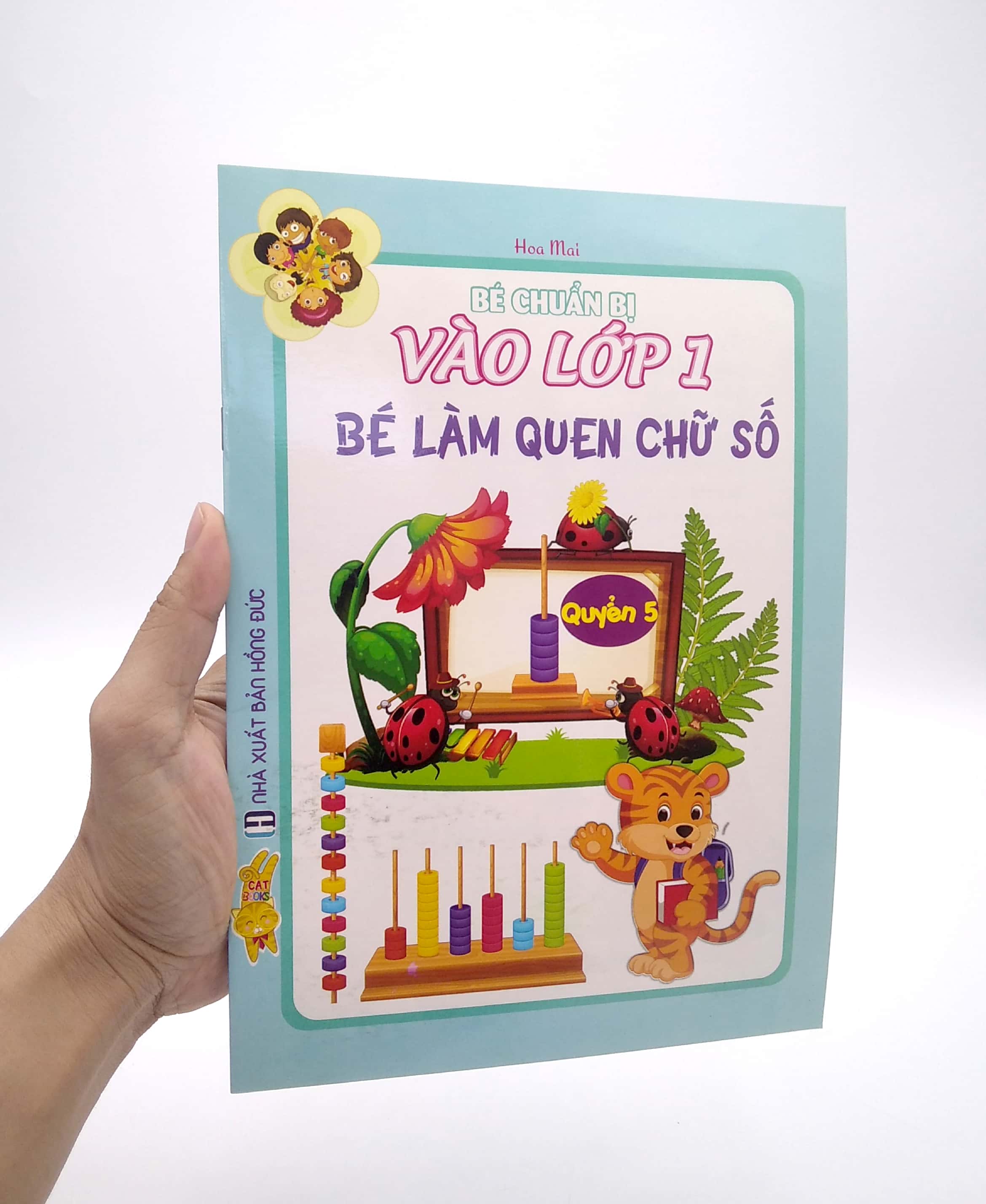 bộ bé chuẩn bị vào lớp 1 - bé làm quen chữ số (quyển 5) - Ảnh 7