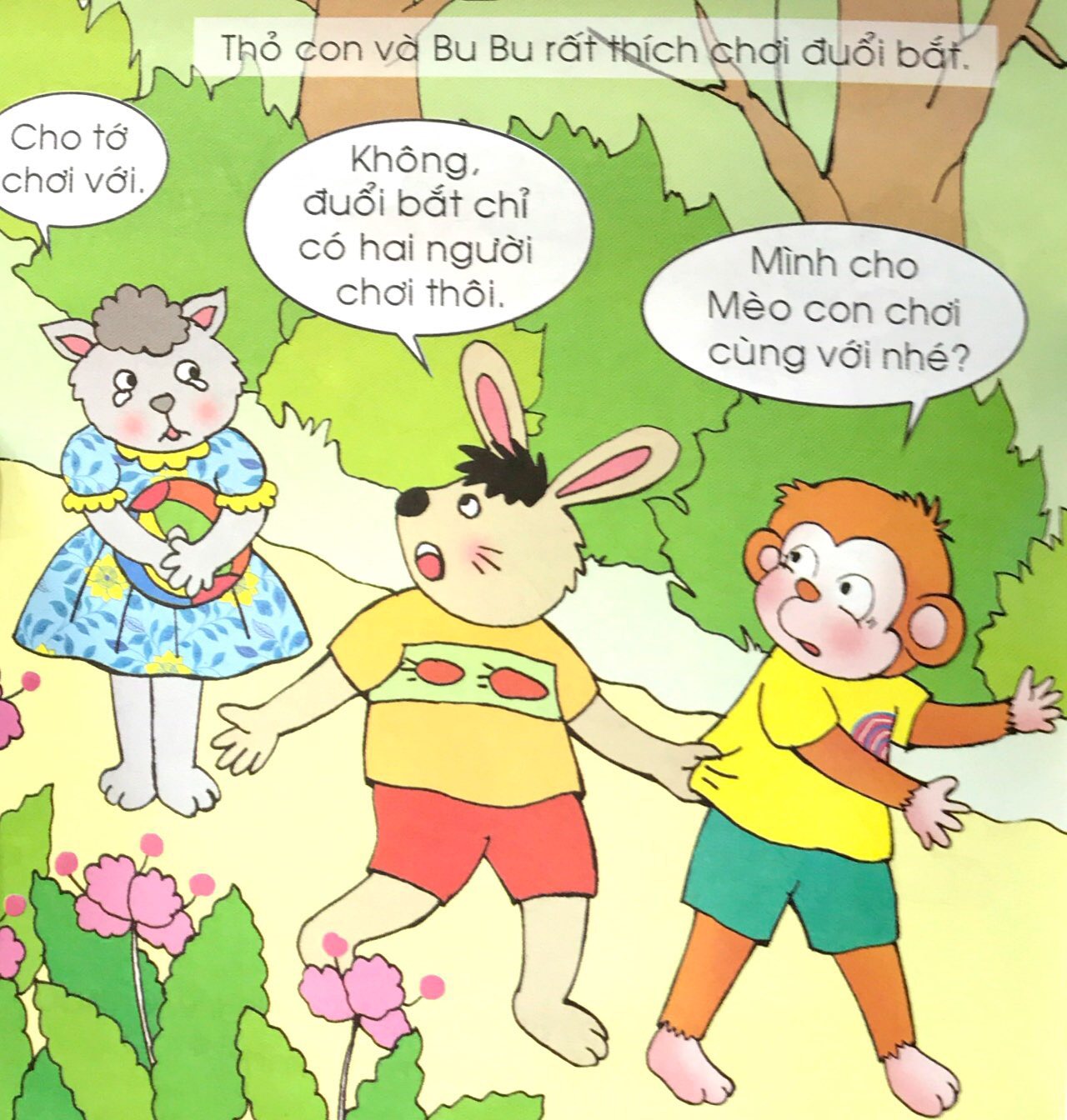 bộ bé học lễ giáo - bubu 44: bubu và mèo con (tái bản 2022) - Ảnh 4