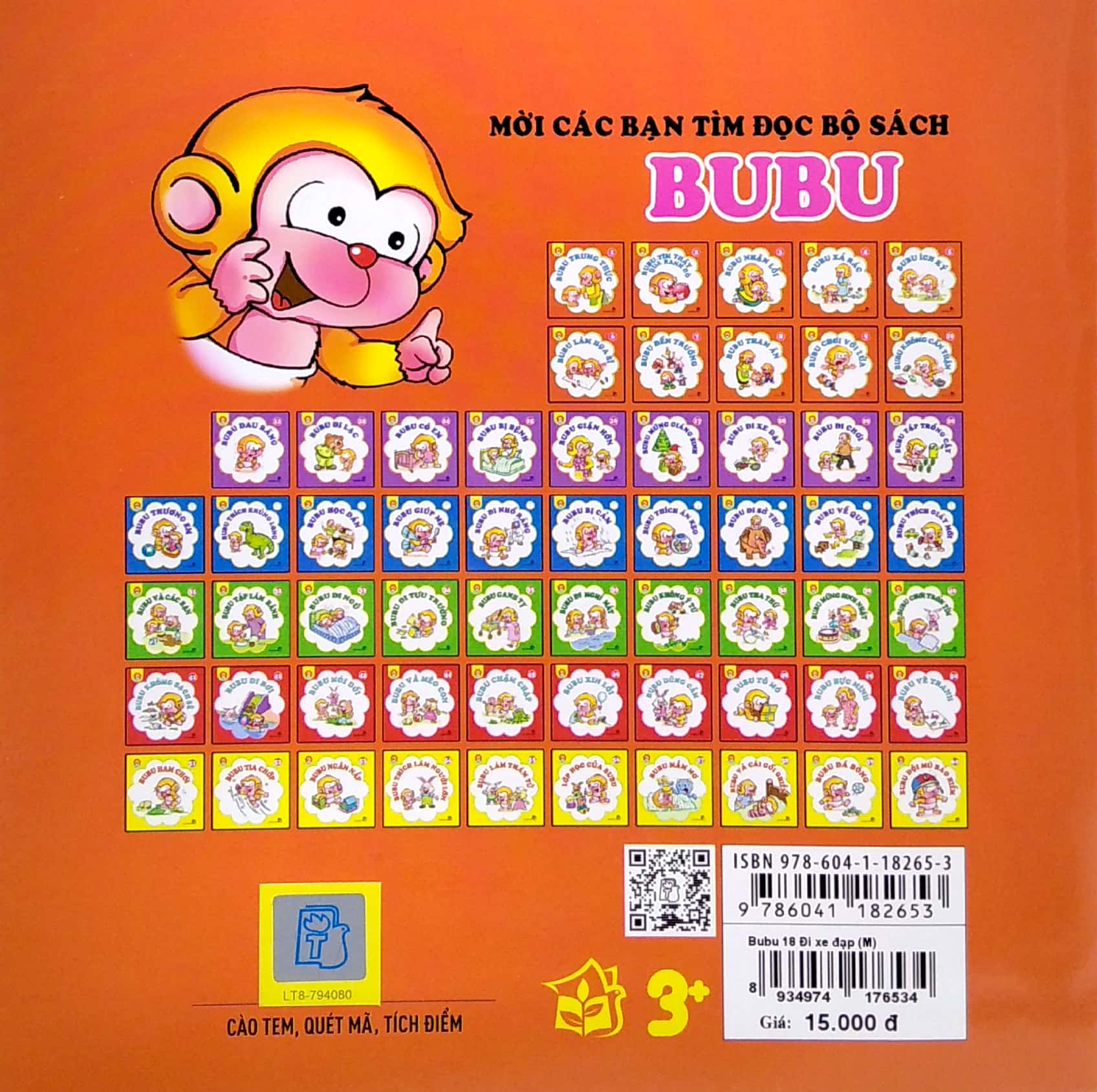 bộ bé học lễ giáo - bubu tập 18: đi xe đạp (tái bản 2022) - Ảnh 6
