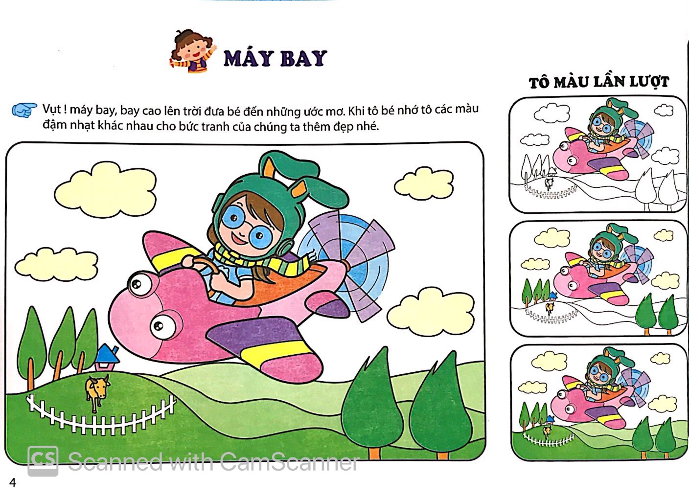 bộ bé làm họa sỹ nhí - nhập môn tô màu cho bé (tập 5) - Ảnh 3