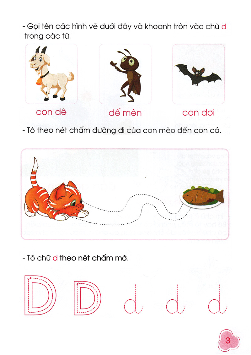 bộ bé làm quen với chữ cái - quyển 2 - Ảnh 4