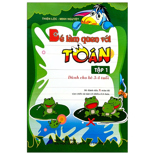 bộ bé làm quen với toán - tập 1 (dành cho bé 3-4 tuổi)