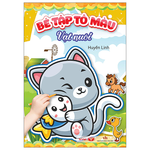 Bộ Bé Tập Tô Màu - Củ, Quả - Ảnh 3