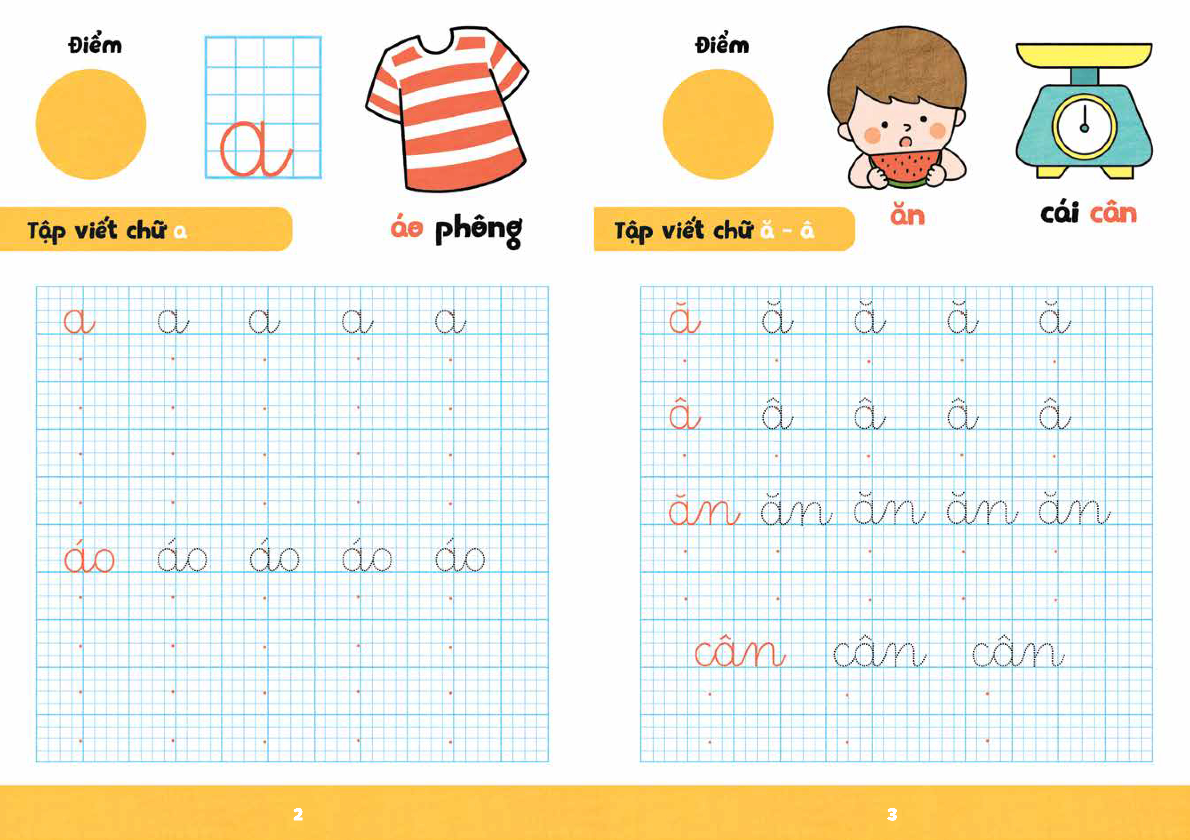 bộ bé tập tô phát triển tư duy - tập tô - tập viết - tập 3 - Ảnh 3