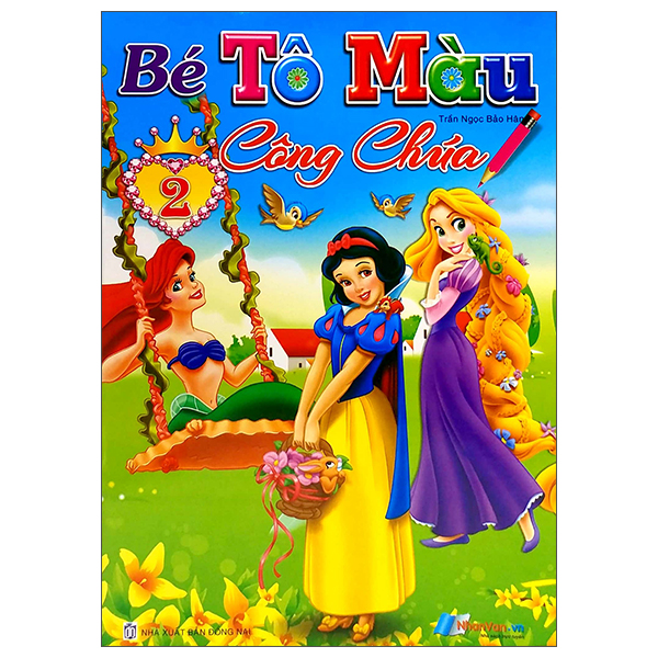 bộ bé tô màu công chúa - tập 2