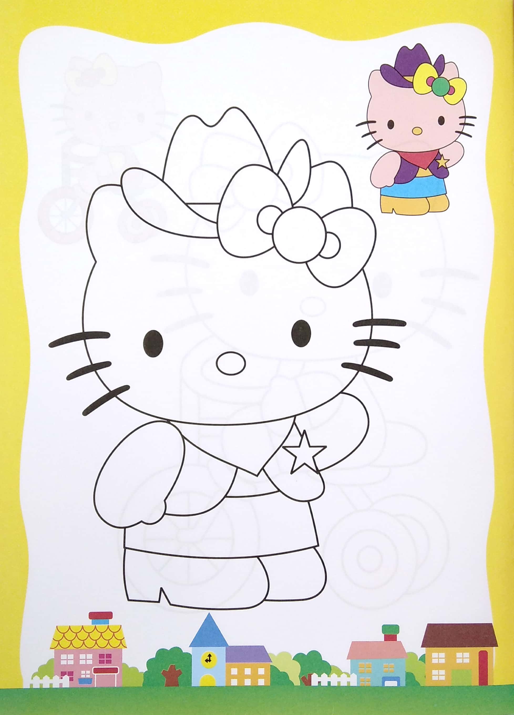 bộ bé tô màu hello kitty - tập 4 - Ảnh 4