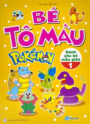 bộ bé tô màu pokemon - tập 1 - Ảnh 3