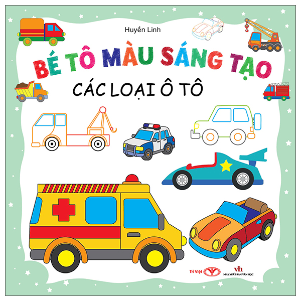 Bộ Bé Tô Màu Sáng Tạo - Phương Tiện Giao Thông - Ảnh 3