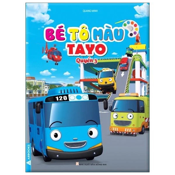 bộ bé tô màu tayo - quyển 3