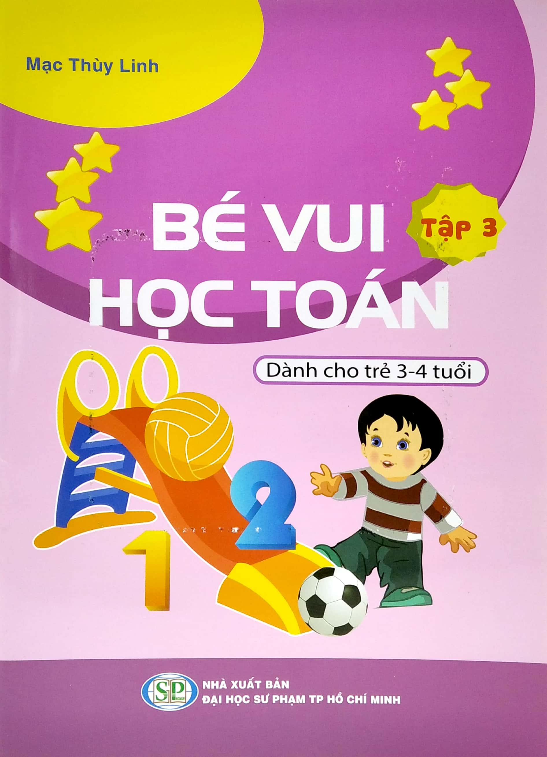 bộ bé vui học toán - dành cho trẻ 3-4 tuổi - tập 3 - Ảnh 2