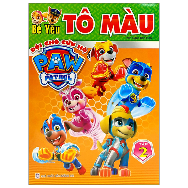 bộ bé yêu tô màu - đội chó cứu hộ paw patrol - tập 2