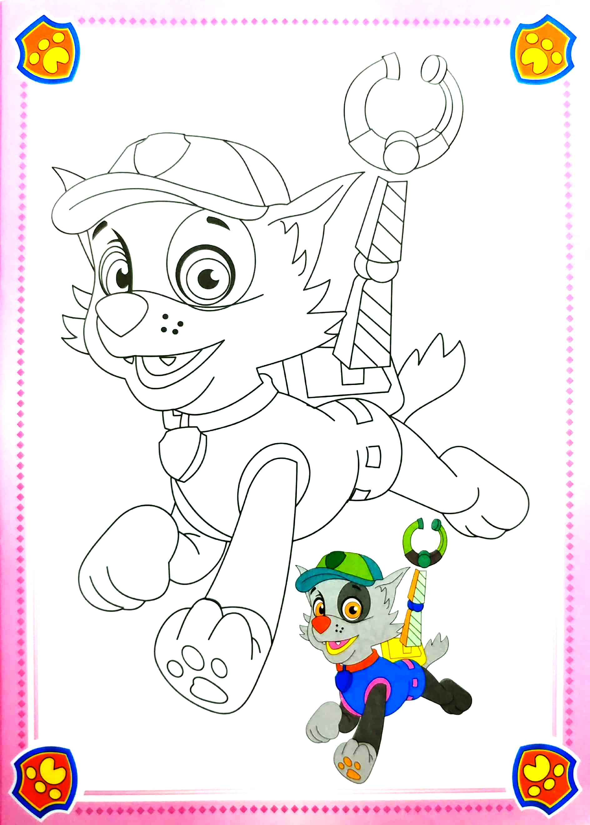 bộ bé yêu tô màu - đội chó cứu hộ paw patrol - tập 4 - Ảnh 5