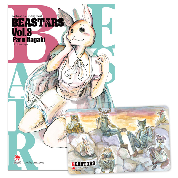 Bo
						
										
										Beastars - Tap 3 - Tang Kem Card Nhua