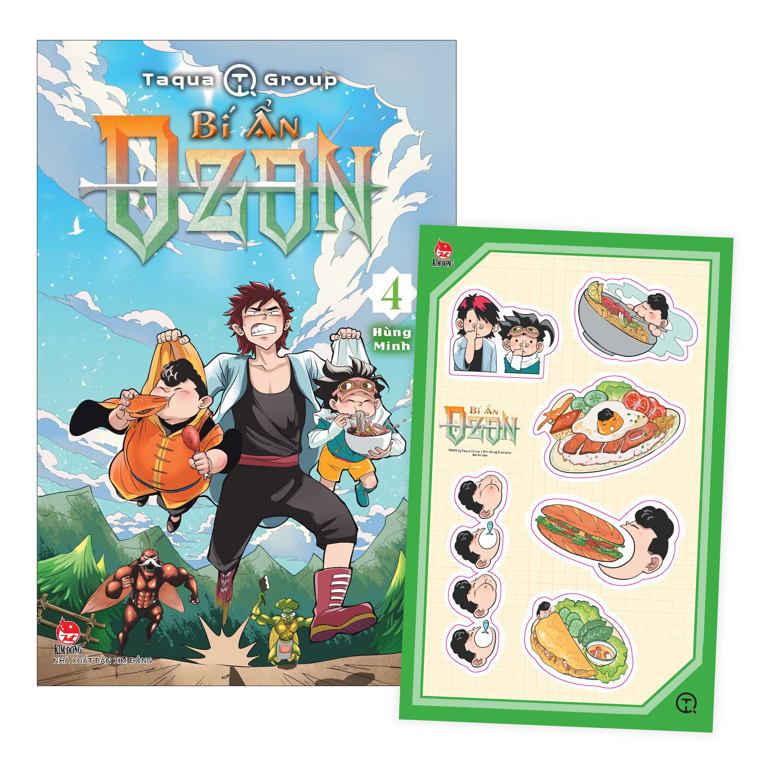 Bộ Bí Ẩn Ozon - Tập 4 - Hùng Minh - Tặng Kèm Bảng Sticker - Ảnh 2