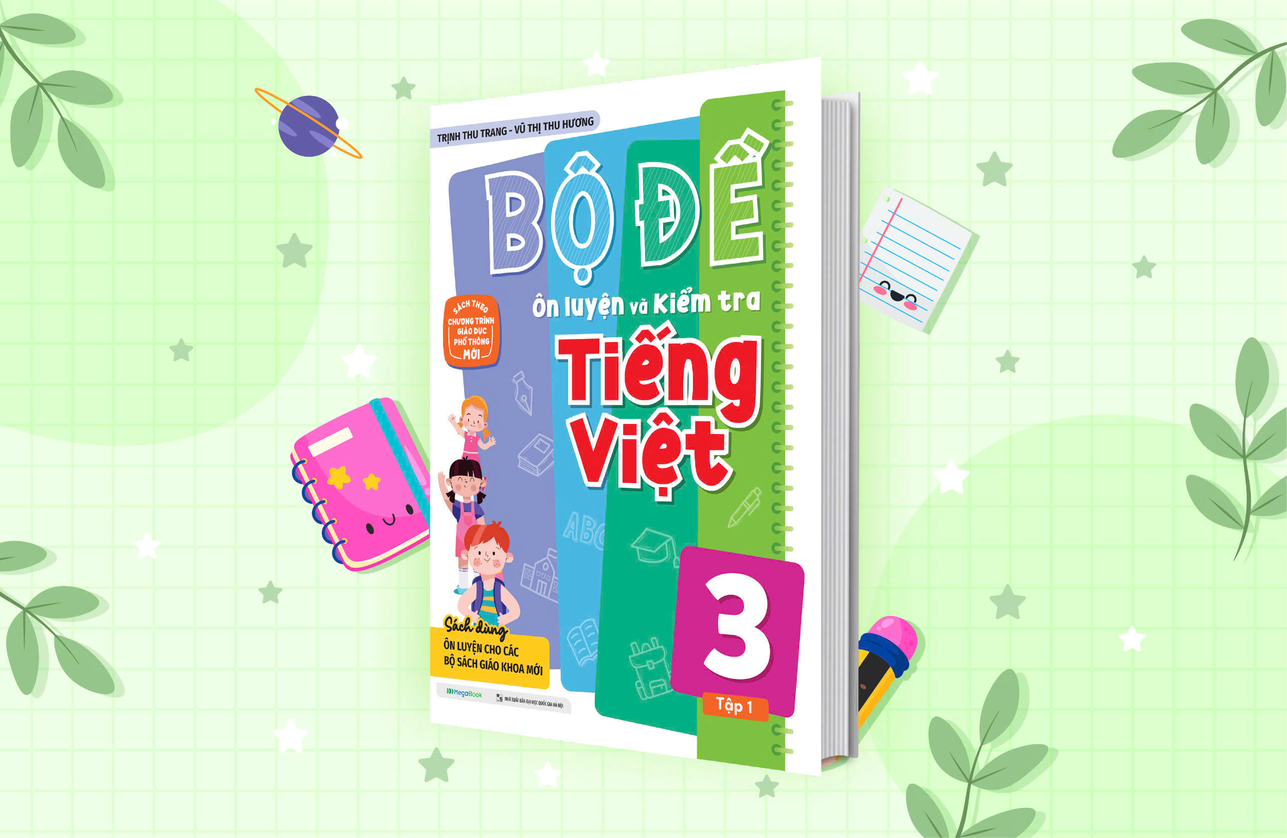 Bộ Bộ Đề Ôn Luyện Và Kiểm Tra Tiếng Việt 3 - Tập 1 - Ảnh 2
