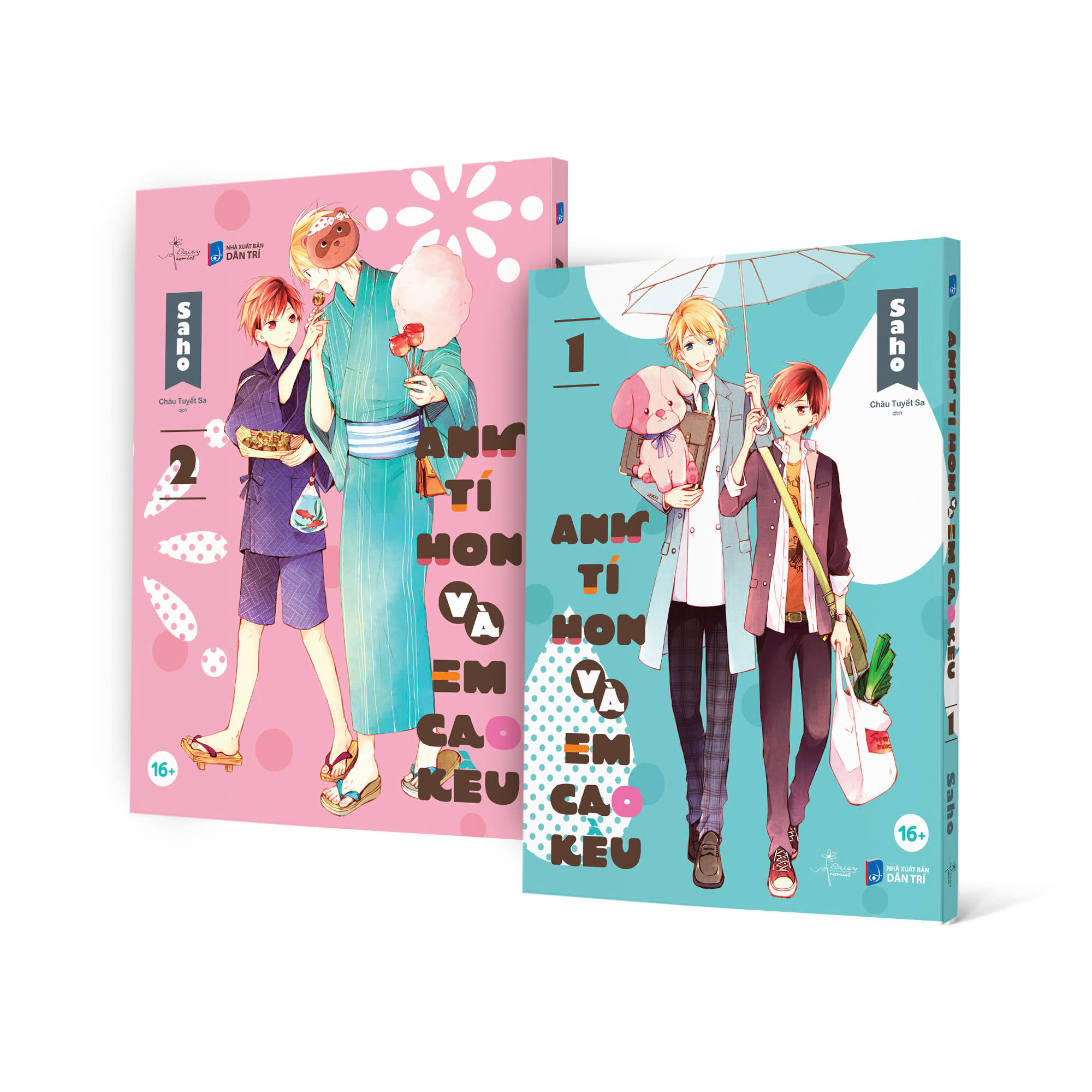 Bo
						
										
										Bo Manga - Anh Ti Hon Va Em Cao Keu - Tap 1 + Tap 2 (Bo 2 Tap) - Tang Kem Sticker Tem - Ảnh 2
