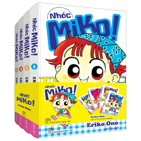 bộ bộ manga - nhóc miko!: tập 1 - 4 (bộ 4 tập)