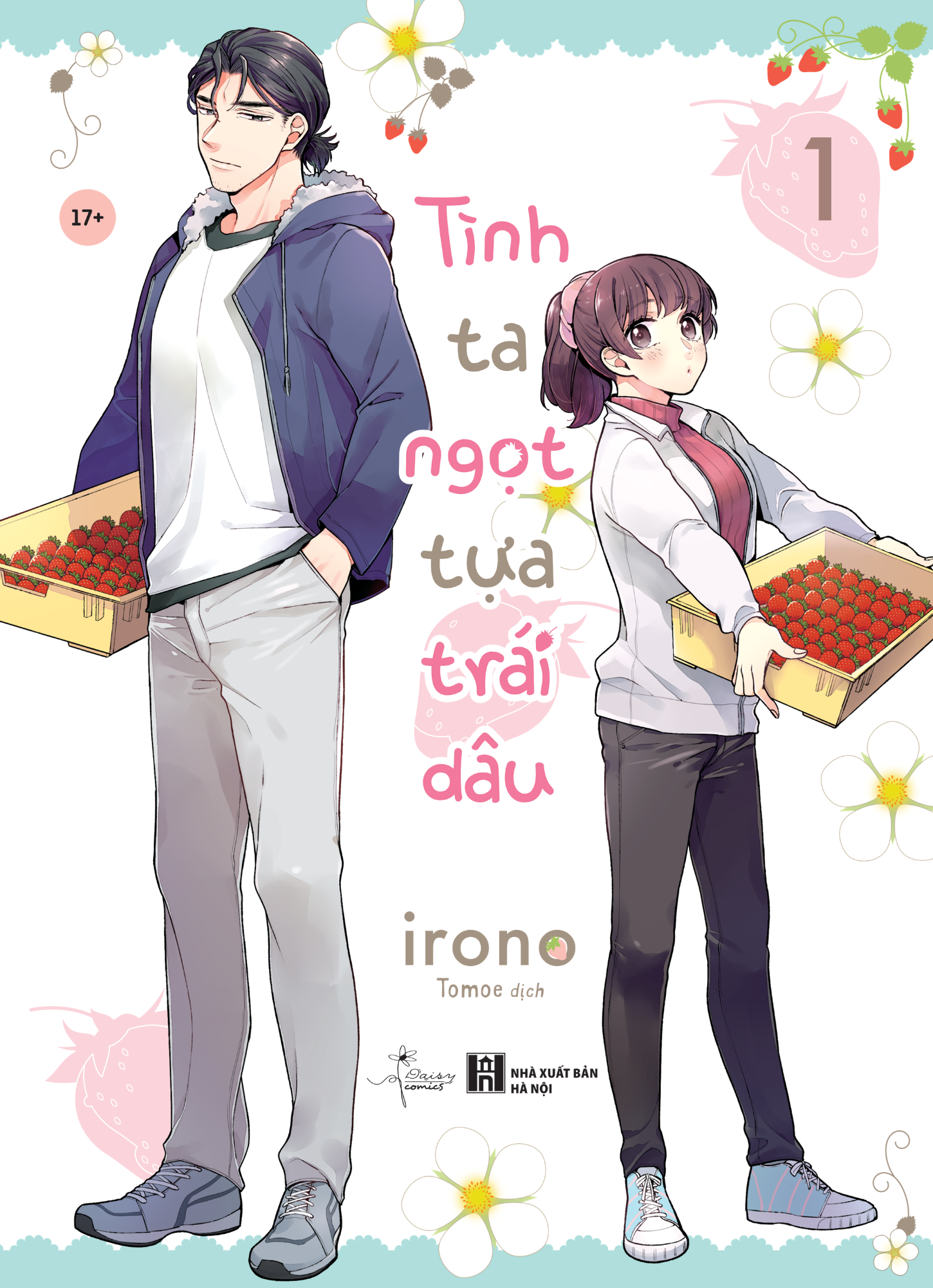Bộ Bộ Manga - Tình Ta Ngọt Tựa Trái Dâu - Tập 1 + Tập 2 (Bộ 2 Tập) - Tặng Kèm 2 Bookmark - Ảnh 5