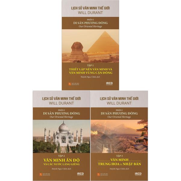 Bo
						
										
										Bo Sach Lich Su Van Minh The Gioi - Phan I - Di San Phuong Dong (Bo 3 Cuon)