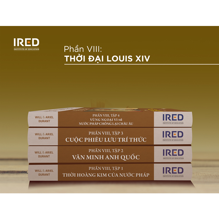 Bo
Bo Sach Lich Su Van Minh The Gioi - Phan VIII - Thoi Dai Cua Louis XIV (Bo 4 Cuon) - Ảnh 8