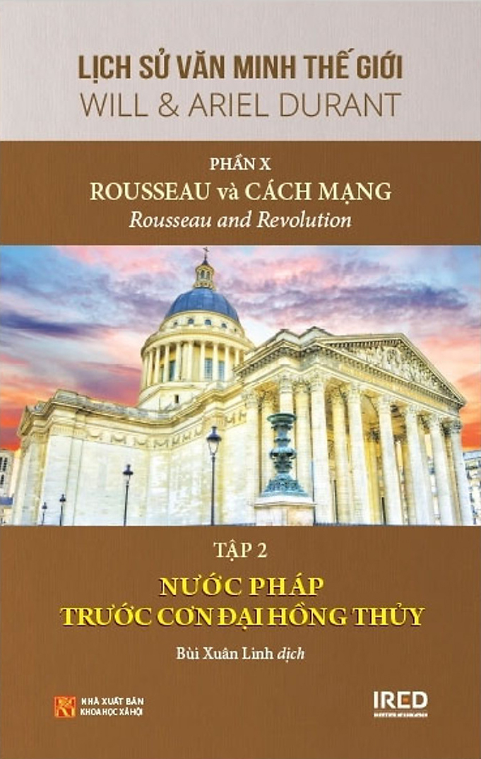 bộ bộ sách lịch sử văn minh thế giới - phần x - rousseau và cách mạng - bìa cứng (bộ 6 cuốn) - Ảnh 3