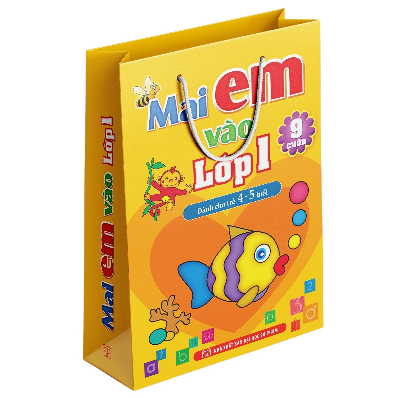 Bộ Bộ Sách Mai Em Vào Lớp 1 - Dành Cho Trẻ 4-5 Tuổi (Túi 9 Cuốn) (Tái Bản 2026) - Ảnh 2