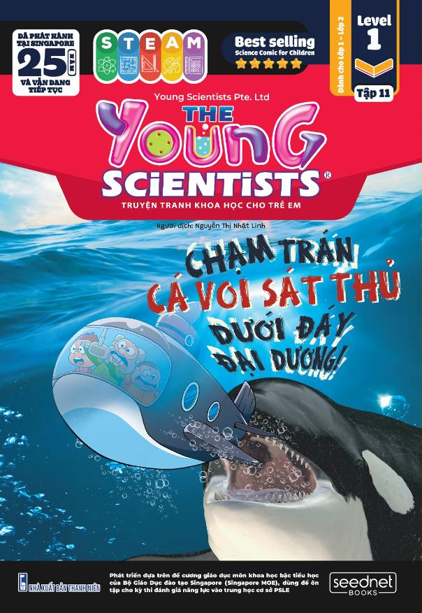 Bộ Bộ Sách The Young Scientist - Truyện Tranh Khoa Học Cho Trẻ Em - Tập 11 - Level 1+2+3 (Bộ 3 Cuốn) - Ảnh 2