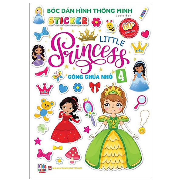 bộ bóc dán hình thông minh - little princess - công chúa nhỏ 4