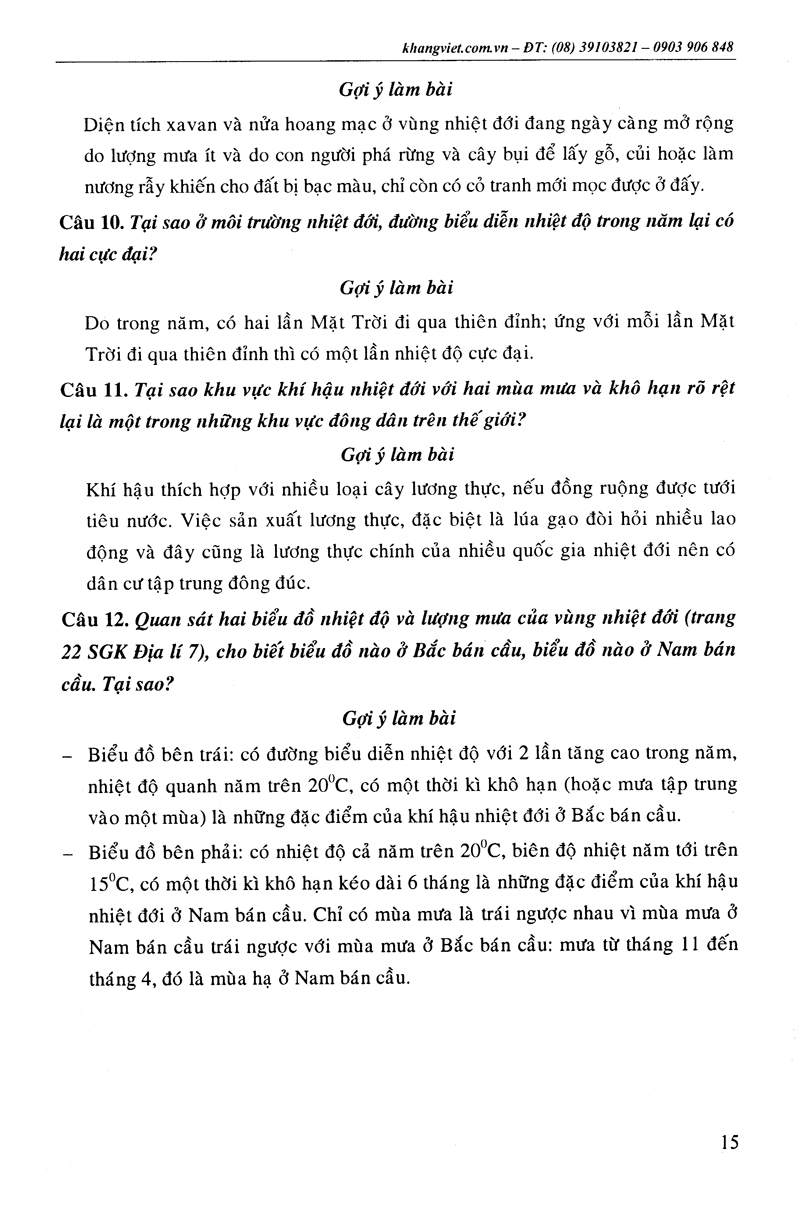 bộ bồi dưỡng học sinh giỏi địa 7 - Ảnh 17
