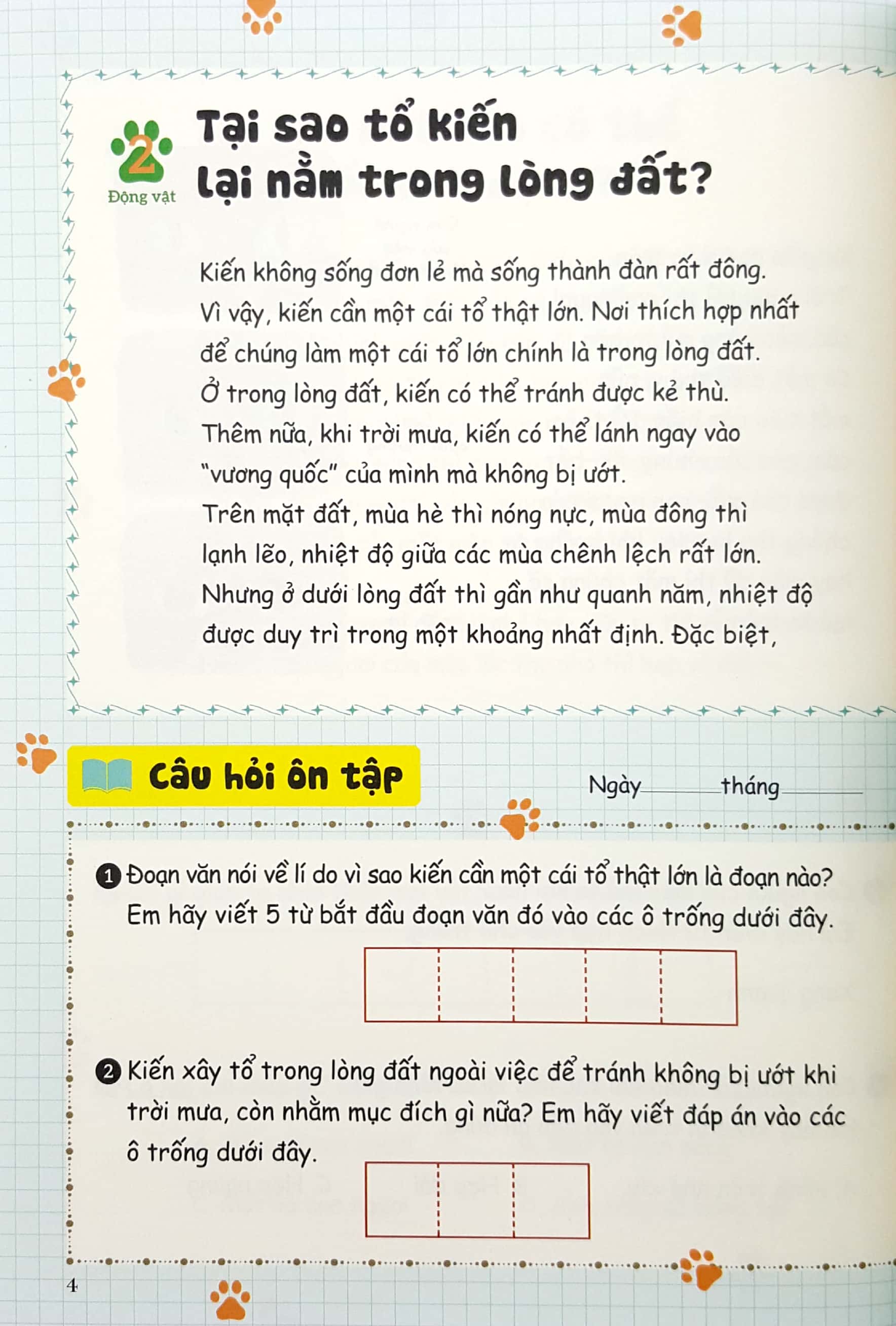 Bộ Bồi Dưỡng Kĩ Năng Đọc Hiểu Cho Học Sinh Tiểu Học - Bí Mật Của Tự Nhiên - Quyển 1 (Tái Bản 2019) - Ảnh 5