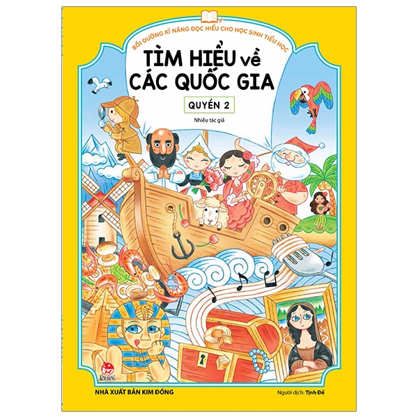 bộ bồi dưỡng kĩ năng đọc hiểu cho học sinh tiểu học - tìm hiểu về các quốc gia - quyển 2 (tái bản 2019)