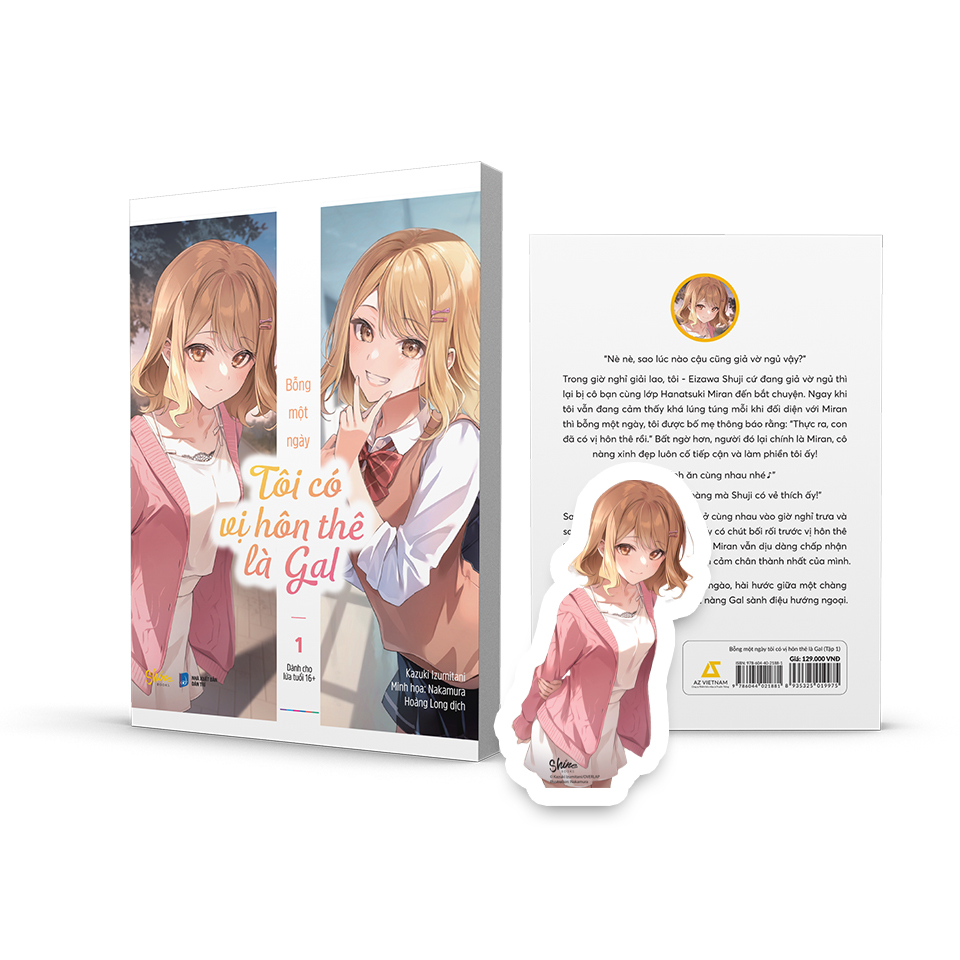 Bộ Bỗng Một Ngày Tôi Có Vị Hôn Thê Là Gal - Tập 1 - Tặng Kèm Bookmark Bế - Ảnh 2