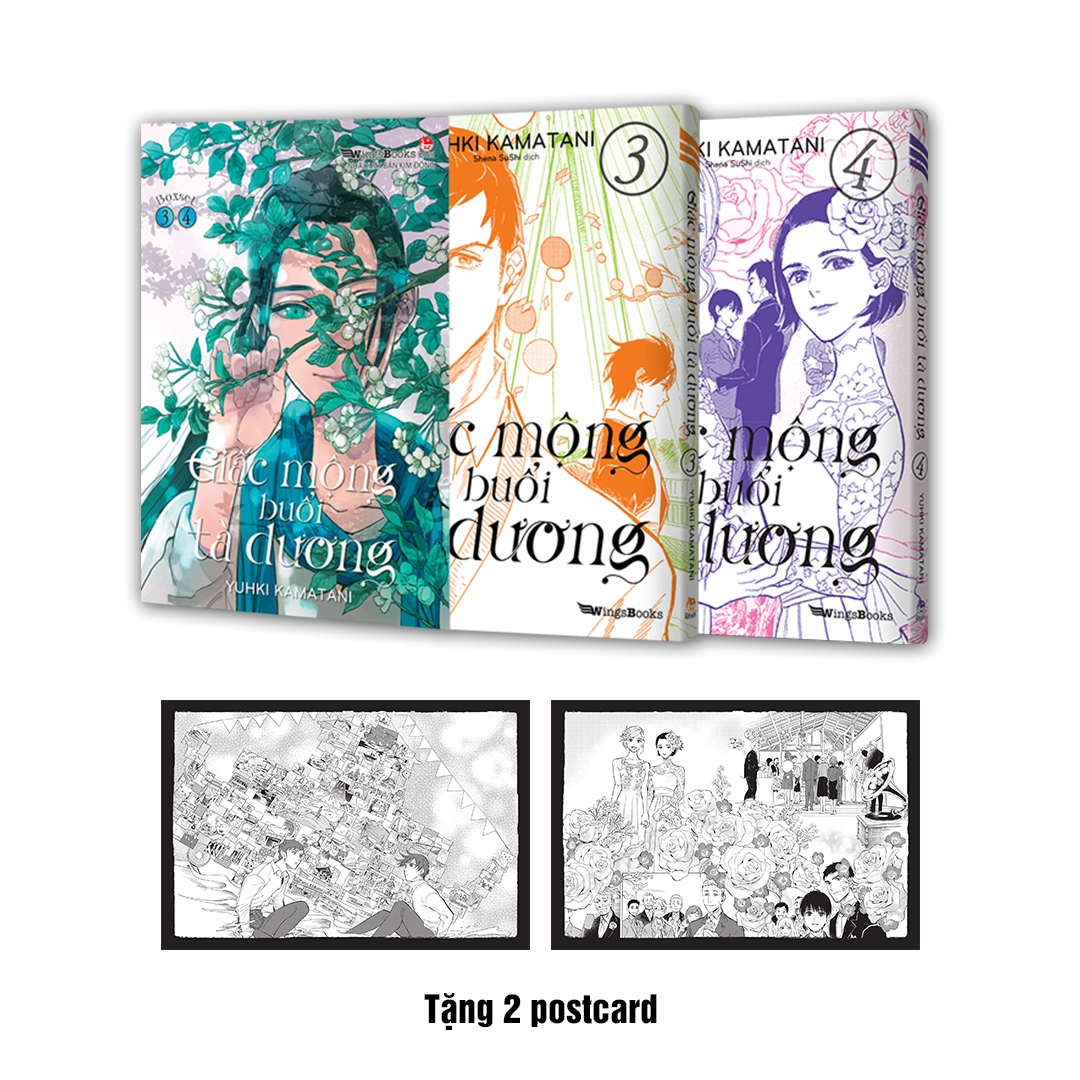 Bo
						
										
										Boxset Giac Mong Buoi Ta Duong - Tap 3 + 4 (Bo 2 Tap) - Tang Kem 2 Postcard - Ảnh 8