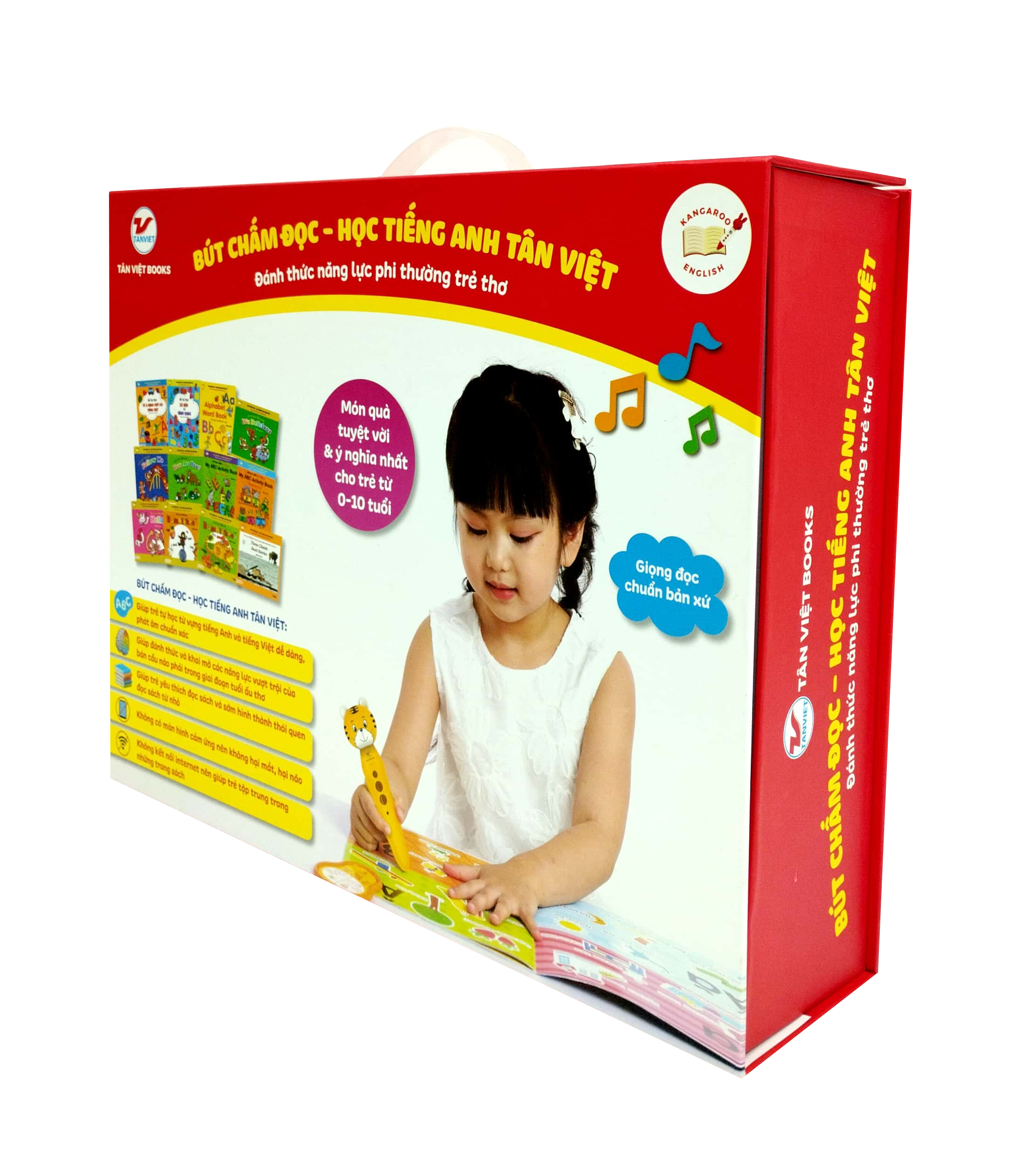Bộ Bút Chấm Đọc-Học Tiếng Anh Tân Việt - Cô Gia Sư Tiếng Anh Bản Xứ Tại Nhà - Phiên Bản 6 Sách (Dành Cho Trẻ Từ 0 Đến 6 Tuổi) - Tặng Kèm Sách Playtime In English - Level 3 - Happy Snowman - Người Tuyết Hạnh Phúc - Ảnh 16