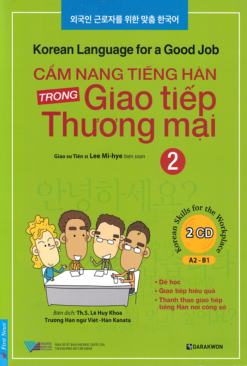bộ cẩm nang tiếng hàn trong giao tiếp thương mại - tập 2 - Ảnh 3