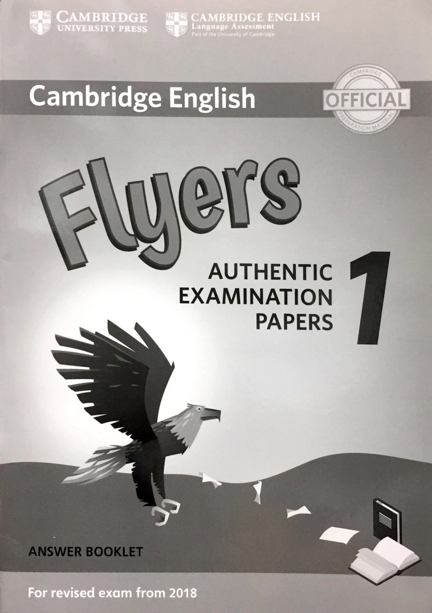 bộ cambridge english flyers 1 for revised exam from 2018 ans booklet