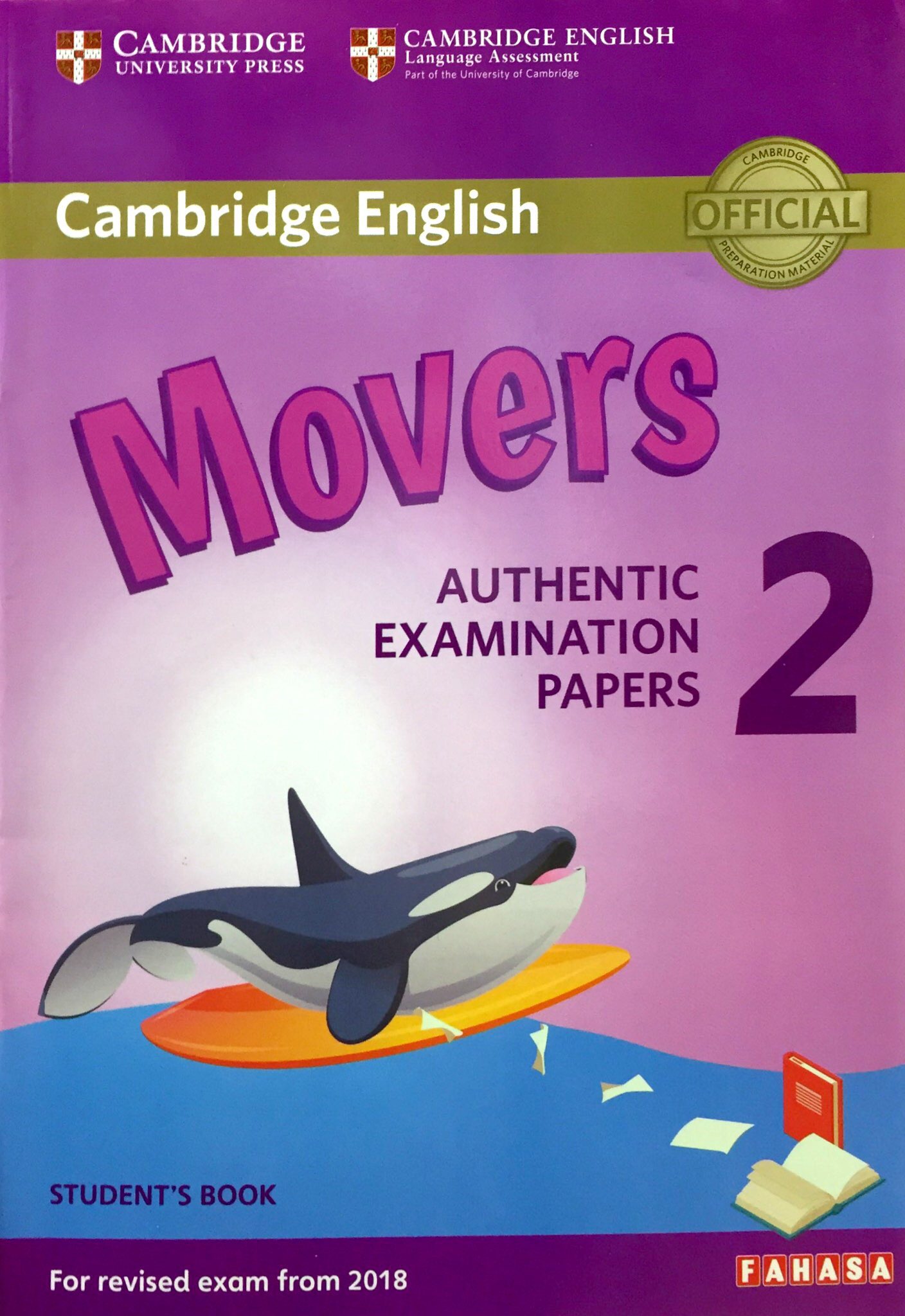 bộ cambridge english movers 2 for revised exam from 2018 student's book