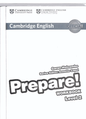 bộ cambridge english prepare! level 2 workbook with audio - fahasa reprint - Ảnh 3