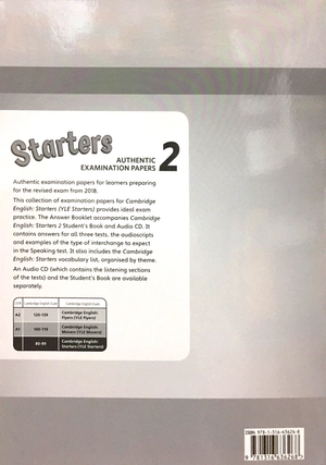 bộ cambridge english young learners 2 for revised exam from 2018 starters answer booklet: authentic examination papers - Ảnh 10