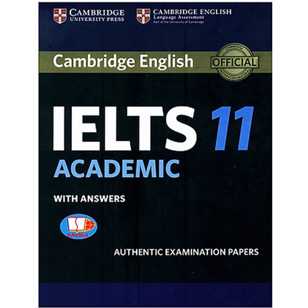 bộ cambridge ielts 11 academic with answers (savina) (không kèm audio)